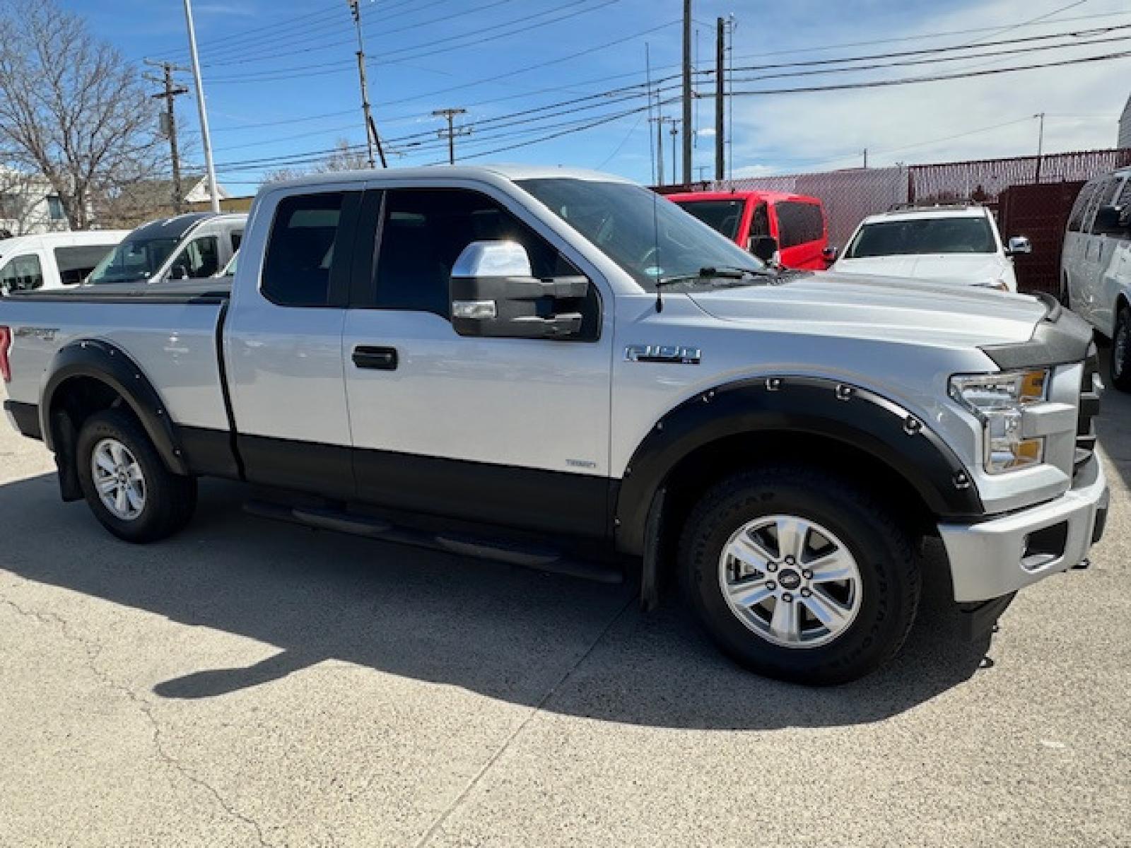 2017 SILVER /Gray Ford F-150 XL Plus (1FTEX1EP7HK) with an 2.7 EcoBoost engine, Automatic transmission, located at 3200 1st Avenue North, Billings, MT, 59101, (406) 245-9055, 45.779270, -108.510742 - Super Sharp and Low Mileage Local Trade-In! Power Windows, Power Door Locks, Tilt Steering, Cruise Control, Sport Exterior Trim Enhancement Package, Wheels, Tow, Tonneau Cover, Automatic Transmission, Air Conditioning, Fold Down Front Seat Center Console, Remote Start and Only 58,800 Miles. CarFax - Photo #3